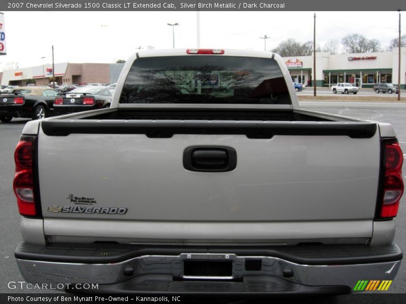 Silver Birch Metallic / Dark Charcoal 2007 Chevrolet Silverado 1500 Classic LT Extended Cab