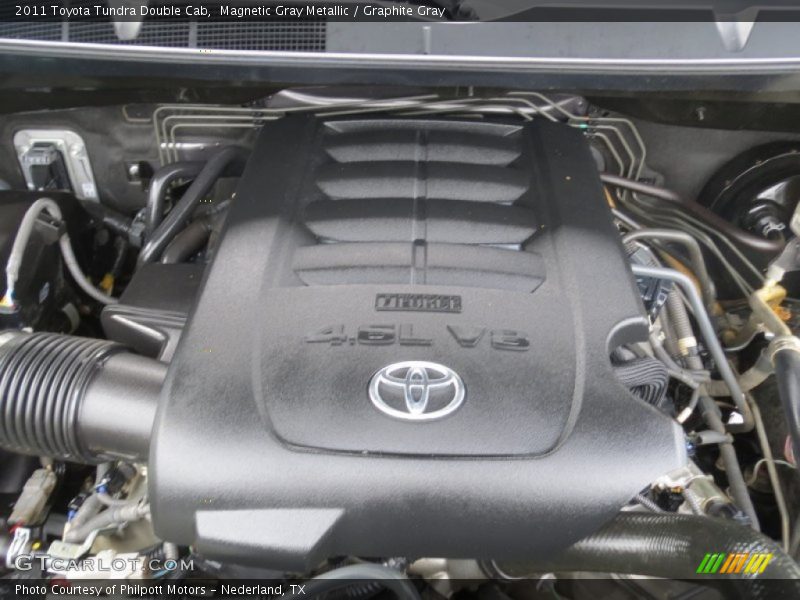 Magnetic Gray Metallic / Graphite Gray 2011 Toyota Tundra Double Cab