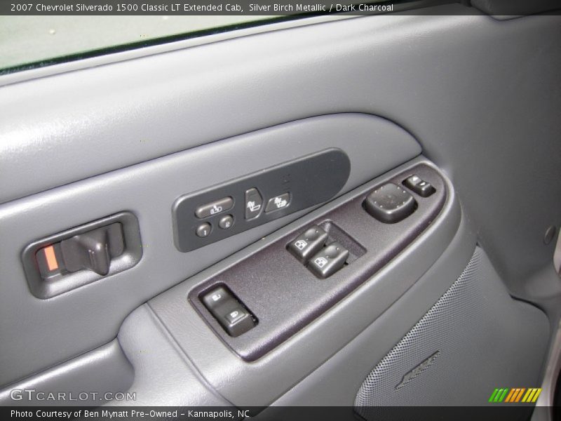 Silver Birch Metallic / Dark Charcoal 2007 Chevrolet Silverado 1500 Classic LT Extended Cab