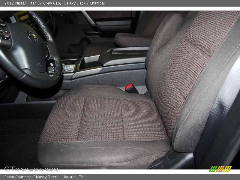 Galaxy Black / Charcoal 2012 Nissan Titan SV Crew Cab