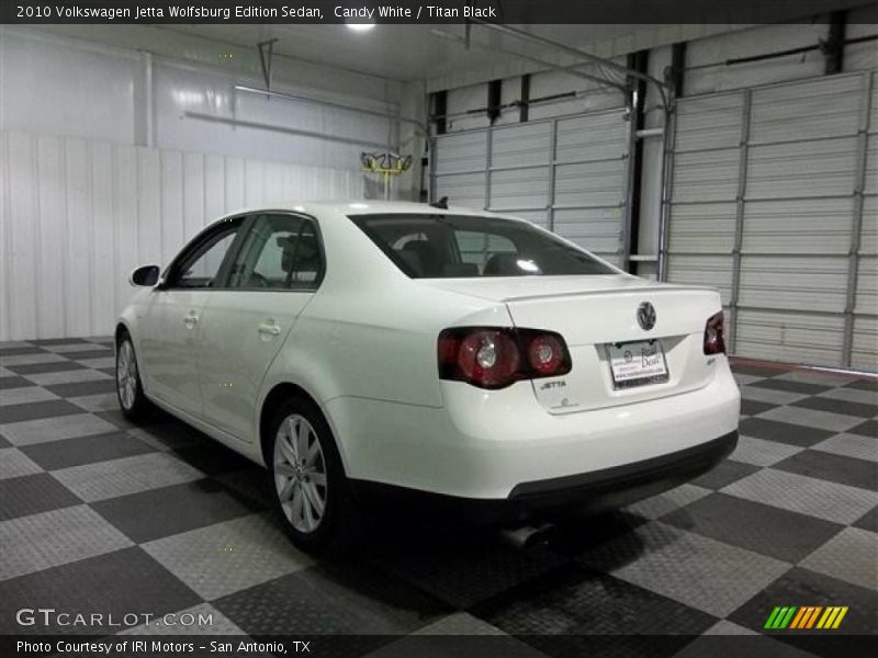 Candy White / Titan Black 2010 Volkswagen Jetta Wolfsburg Edition Sedan