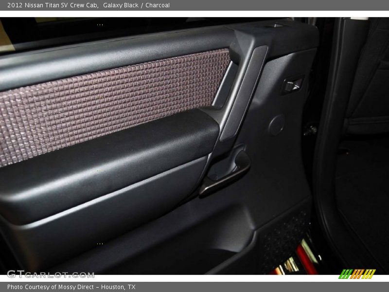 Galaxy Black / Charcoal 2012 Nissan Titan SV Crew Cab
