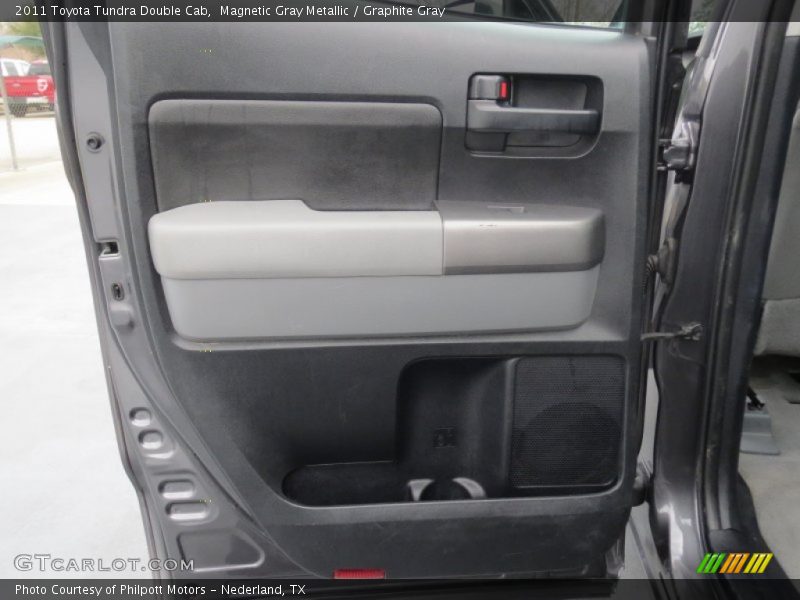 Magnetic Gray Metallic / Graphite Gray 2011 Toyota Tundra Double Cab