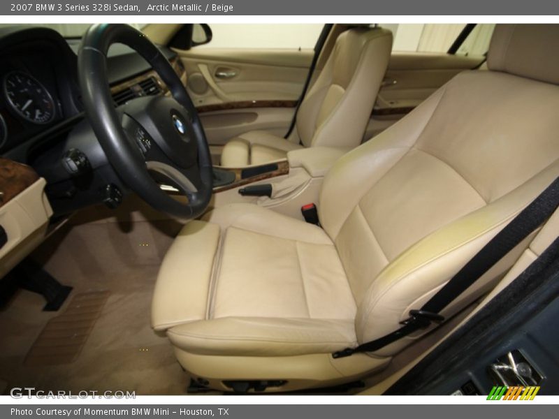 Front Seat of 2007 3 Series 328i Sedan