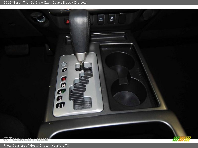 Galaxy Black / Charcoal 2012 Nissan Titan SV Crew Cab