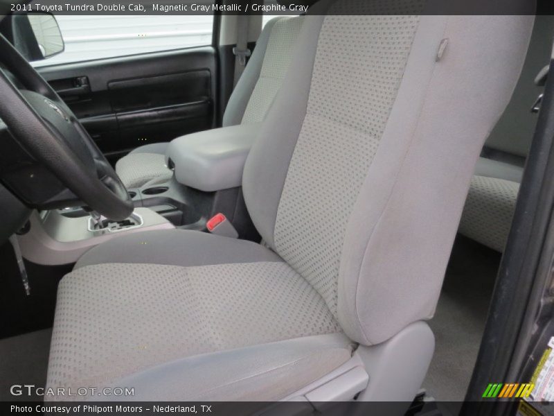 Magnetic Gray Metallic / Graphite Gray 2011 Toyota Tundra Double Cab