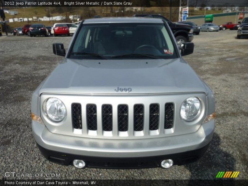 Bright Silver Metallic / Dark Slate Gray 2012 Jeep Patriot Latitude 4x4