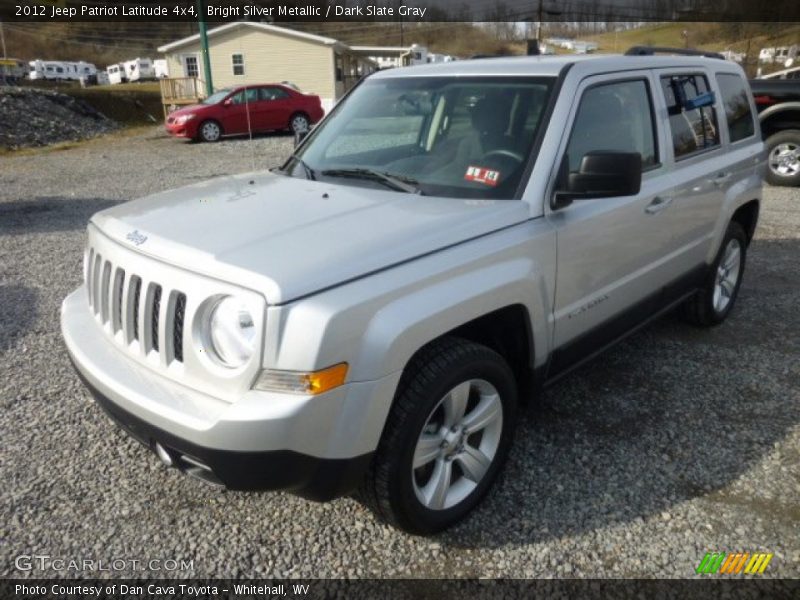 Bright Silver Metallic / Dark Slate Gray 2012 Jeep Patriot Latitude 4x4