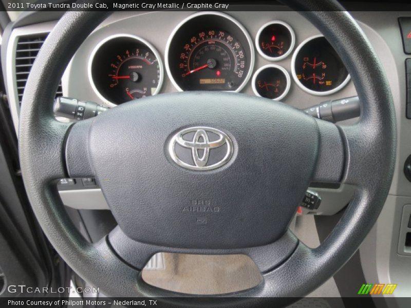 Magnetic Gray Metallic / Graphite Gray 2011 Toyota Tundra Double Cab