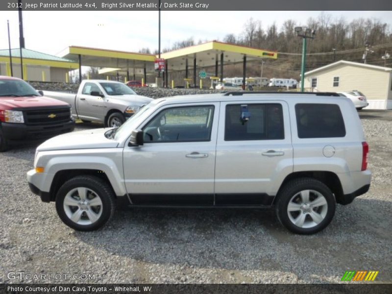 Bright Silver Metallic / Dark Slate Gray 2012 Jeep Patriot Latitude 4x4