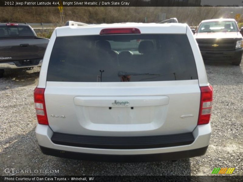 Bright Silver Metallic / Dark Slate Gray 2012 Jeep Patriot Latitude 4x4