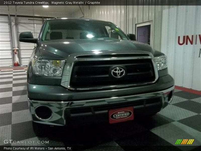 Magnetic Gray Metallic / Graphite 2012 Toyota Tundra CrewMax