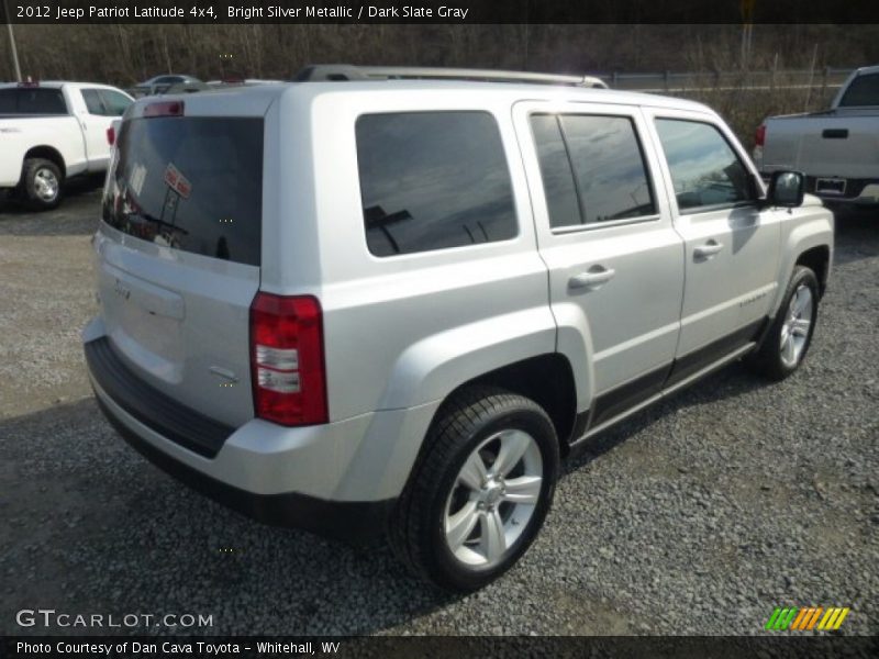 Bright Silver Metallic / Dark Slate Gray 2012 Jeep Patriot Latitude 4x4
