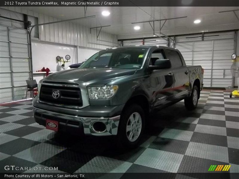 Magnetic Gray Metallic / Graphite 2012 Toyota Tundra CrewMax