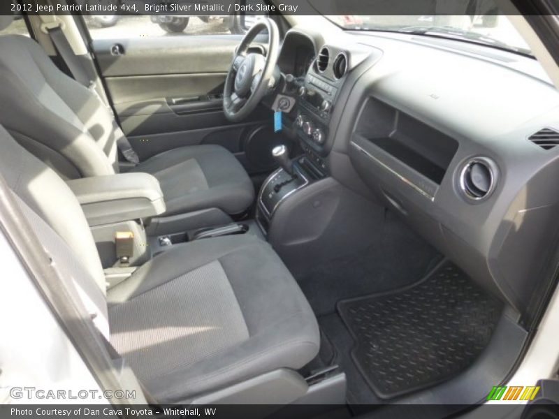 Bright Silver Metallic / Dark Slate Gray 2012 Jeep Patriot Latitude 4x4