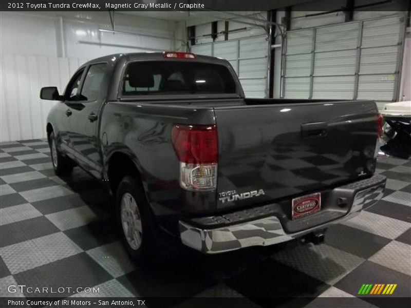 Magnetic Gray Metallic / Graphite 2012 Toyota Tundra CrewMax
