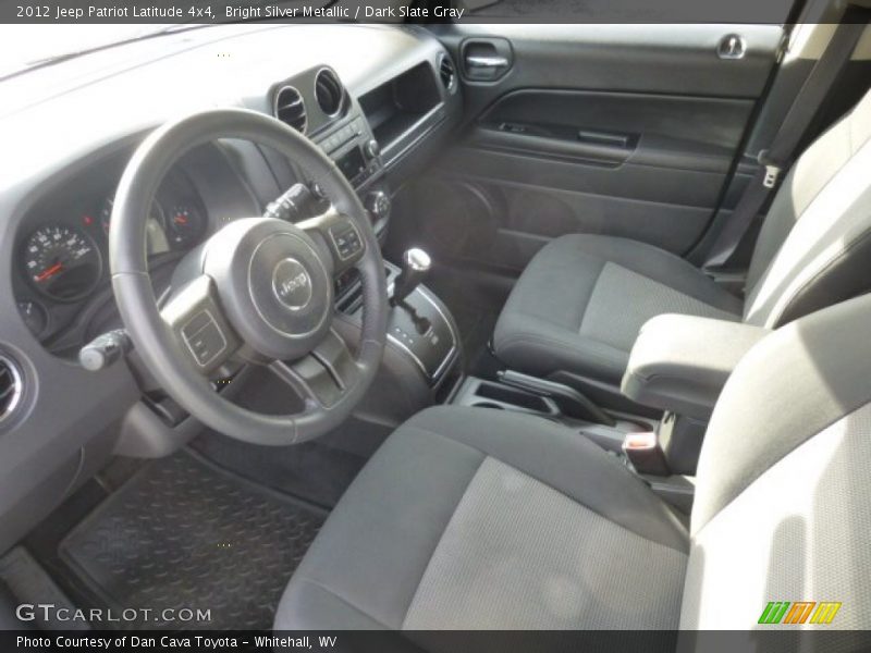 Bright Silver Metallic / Dark Slate Gray 2012 Jeep Patriot Latitude 4x4