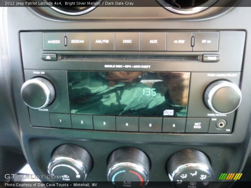 Bright Silver Metallic / Dark Slate Gray 2012 Jeep Patriot Latitude 4x4