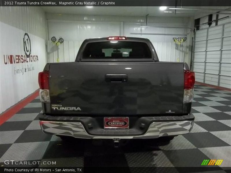 Magnetic Gray Metallic / Graphite 2012 Toyota Tundra CrewMax