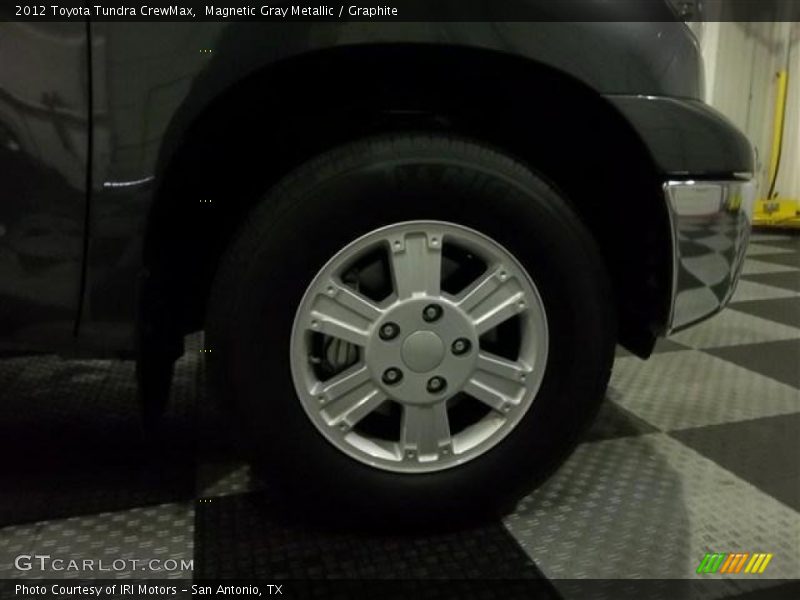 Magnetic Gray Metallic / Graphite 2012 Toyota Tundra CrewMax