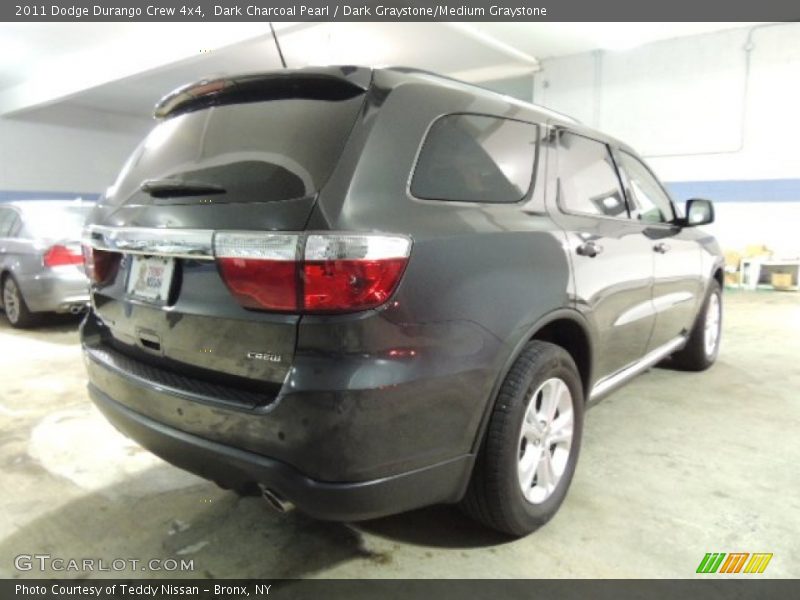 Dark Charcoal Pearl / Dark Graystone/Medium Graystone 2011 Dodge Durango Crew 4x4