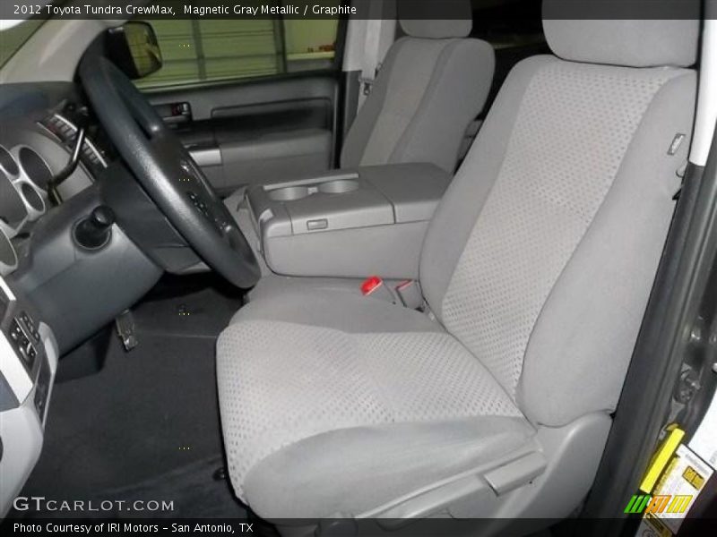 Magnetic Gray Metallic / Graphite 2012 Toyota Tundra CrewMax