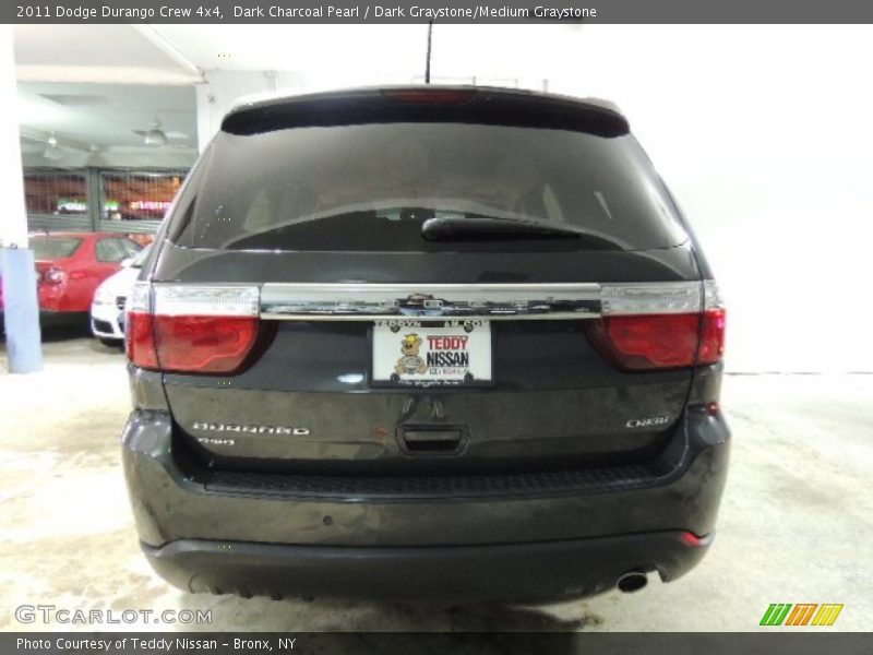 Dark Charcoal Pearl / Dark Graystone/Medium Graystone 2011 Dodge Durango Crew 4x4