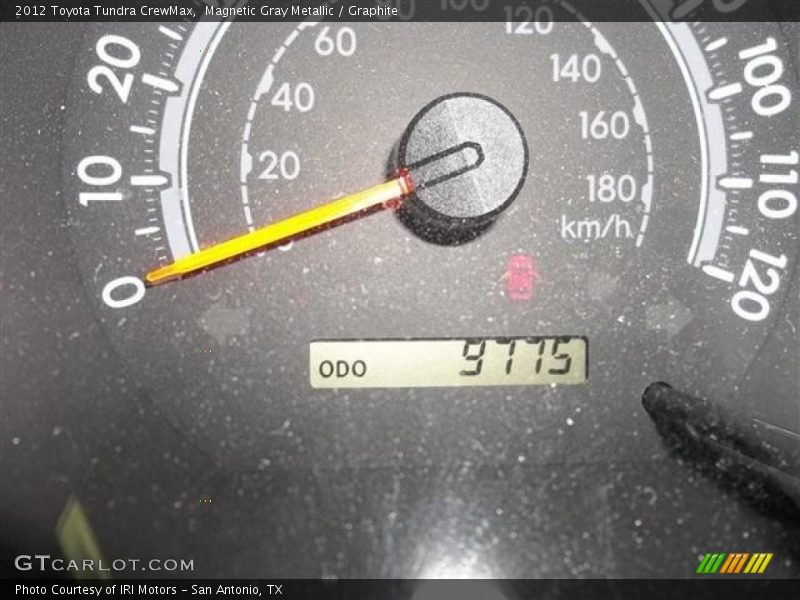 Magnetic Gray Metallic / Graphite 2012 Toyota Tundra CrewMax