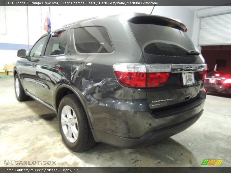 Dark Charcoal Pearl / Dark Graystone/Medium Graystone 2011 Dodge Durango Crew 4x4
