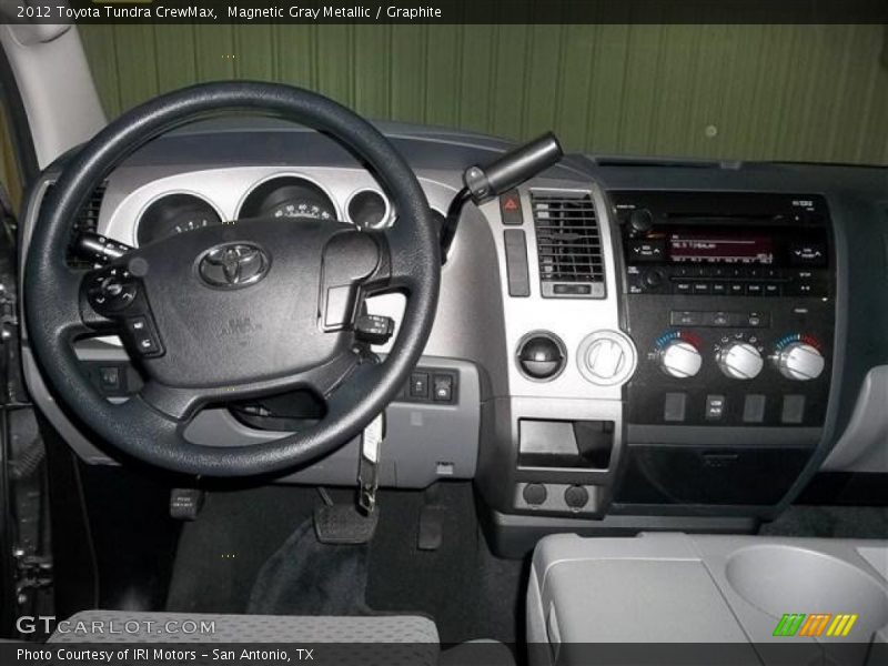 Magnetic Gray Metallic / Graphite 2012 Toyota Tundra CrewMax