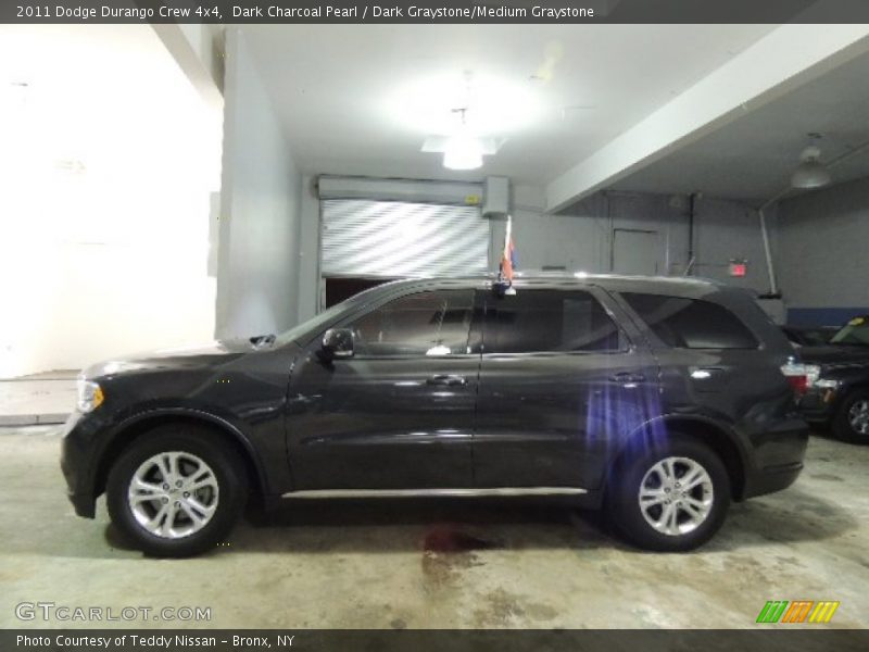 Dark Charcoal Pearl / Dark Graystone/Medium Graystone 2011 Dodge Durango Crew 4x4