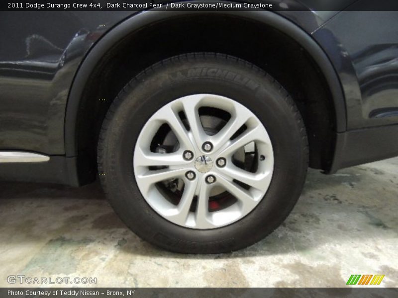 Dark Charcoal Pearl / Dark Graystone/Medium Graystone 2011 Dodge Durango Crew 4x4