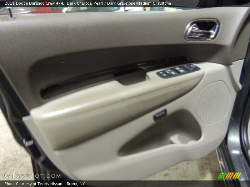 Dark Charcoal Pearl / Dark Graystone/Medium Graystone 2011 Dodge Durango Crew 4x4