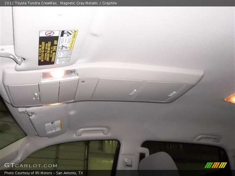 Magnetic Gray Metallic / Graphite 2012 Toyota Tundra CrewMax