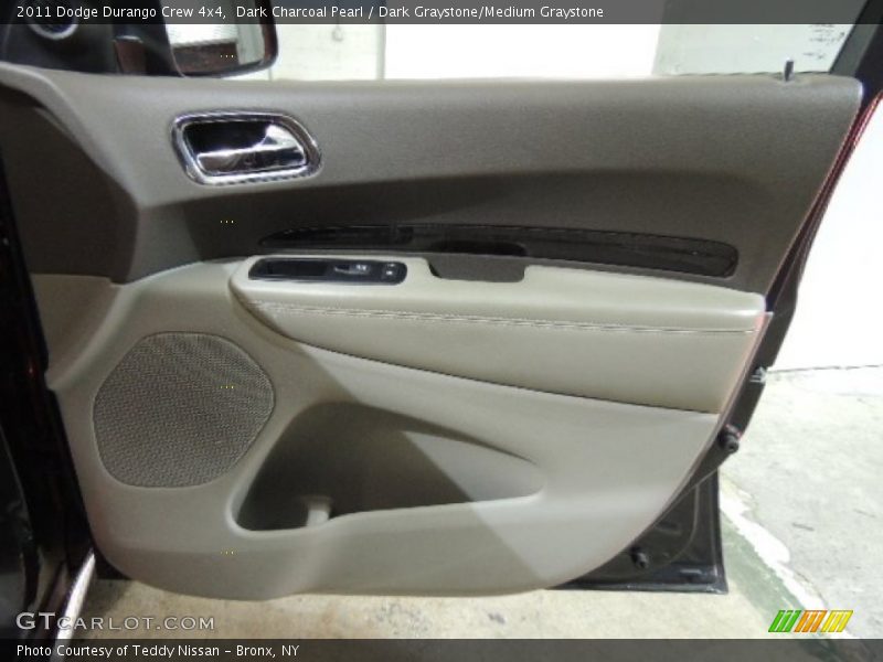Dark Charcoal Pearl / Dark Graystone/Medium Graystone 2011 Dodge Durango Crew 4x4