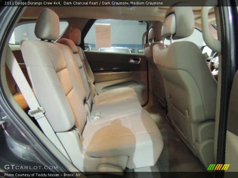 Dark Charcoal Pearl / Dark Graystone/Medium Graystone 2011 Dodge Durango Crew 4x4