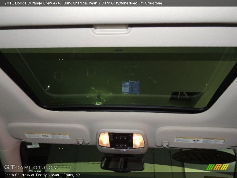 Dark Charcoal Pearl / Dark Graystone/Medium Graystone 2011 Dodge Durango Crew 4x4