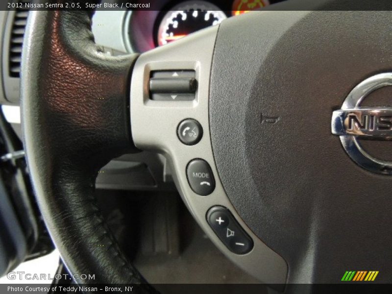 Super Black / Charcoal 2012 Nissan Sentra 2.0 S