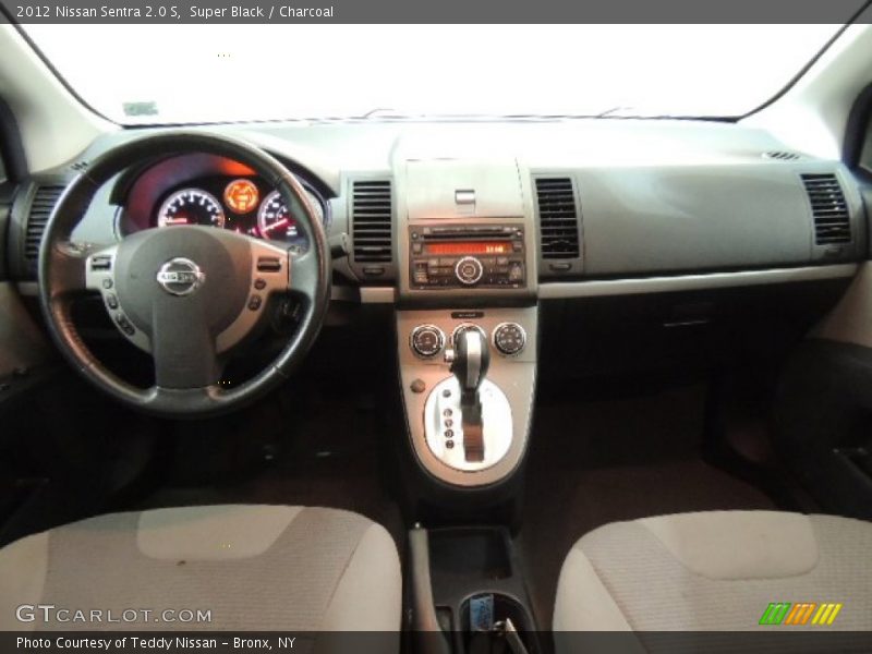 Super Black / Charcoal 2012 Nissan Sentra 2.0 S