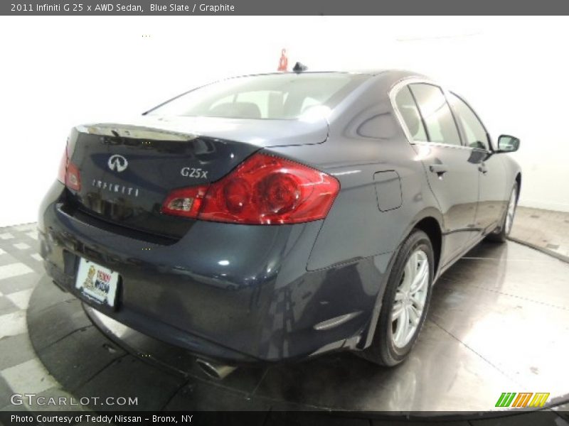 Blue Slate / Graphite 2011 Infiniti G 25 x AWD Sedan