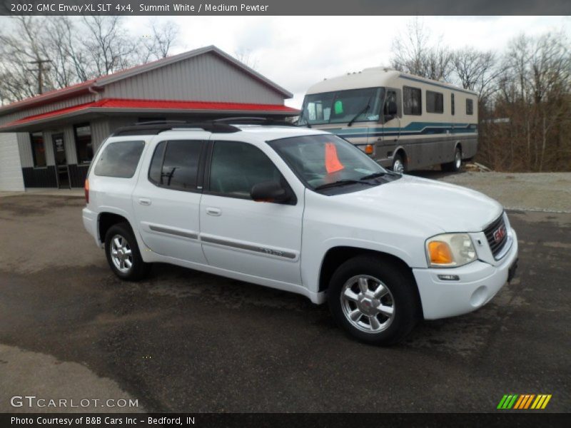 Summit White / Medium Pewter 2002 GMC Envoy XL SLT 4x4