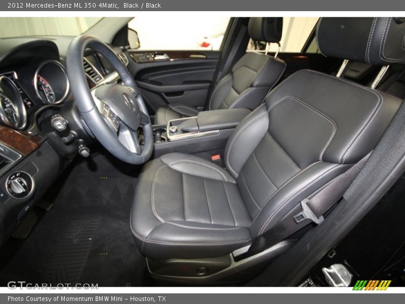 Black / Black 2012 Mercedes-Benz ML 350 4Matic