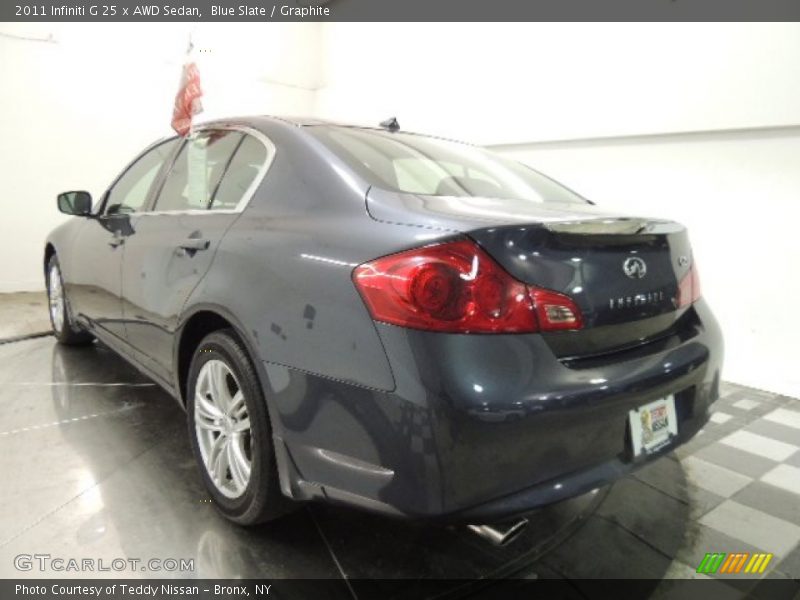 Blue Slate / Graphite 2011 Infiniti G 25 x AWD Sedan