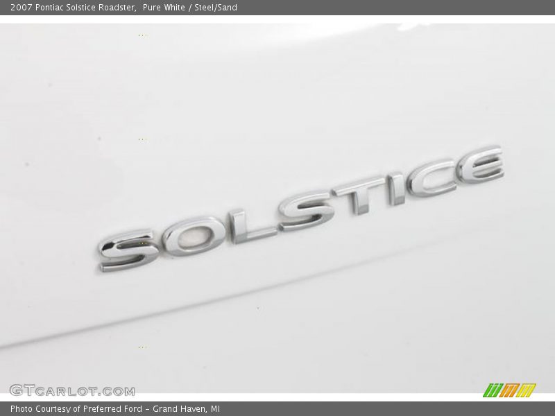 Solstice - 2007 Pontiac Solstice Roadster