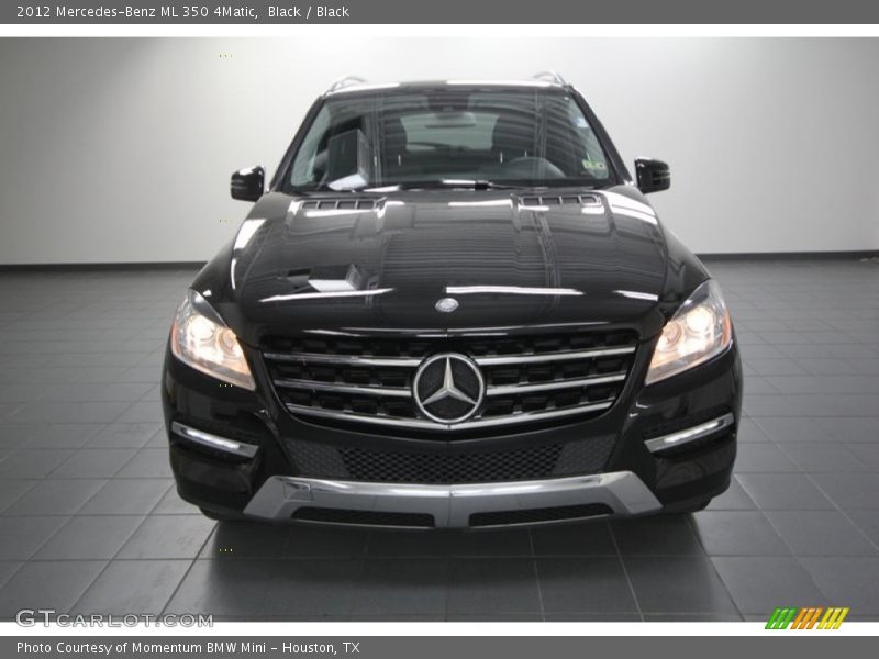Black / Black 2012 Mercedes-Benz ML 350 4Matic