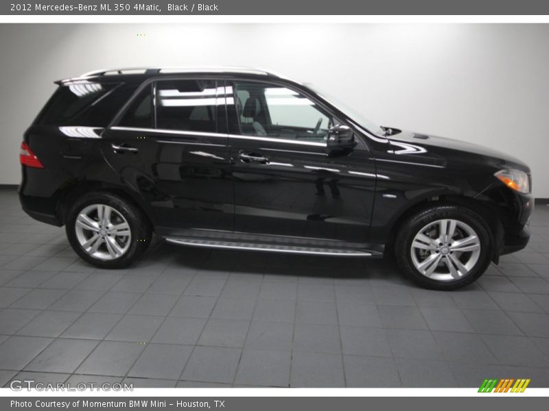 Black / Black 2012 Mercedes-Benz ML 350 4Matic