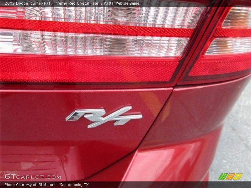 Inferno Red Crystal Pearl / Pastel Pebble Beige 2009 Dodge Journey R/T