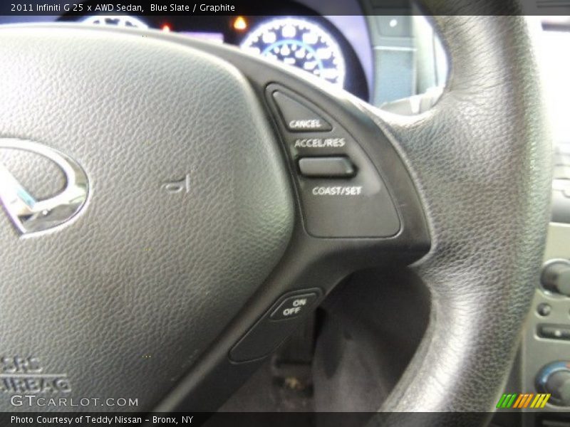 Blue Slate / Graphite 2011 Infiniti G 25 x AWD Sedan