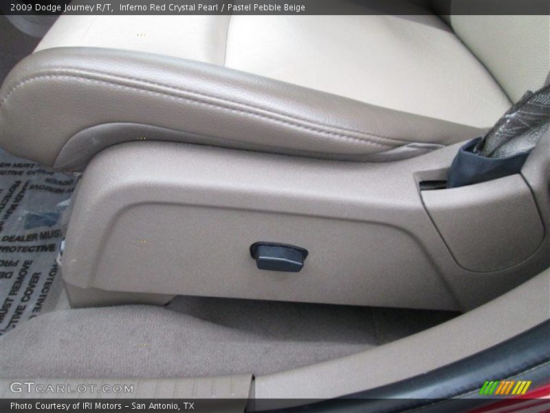 Inferno Red Crystal Pearl / Pastel Pebble Beige 2009 Dodge Journey R/T