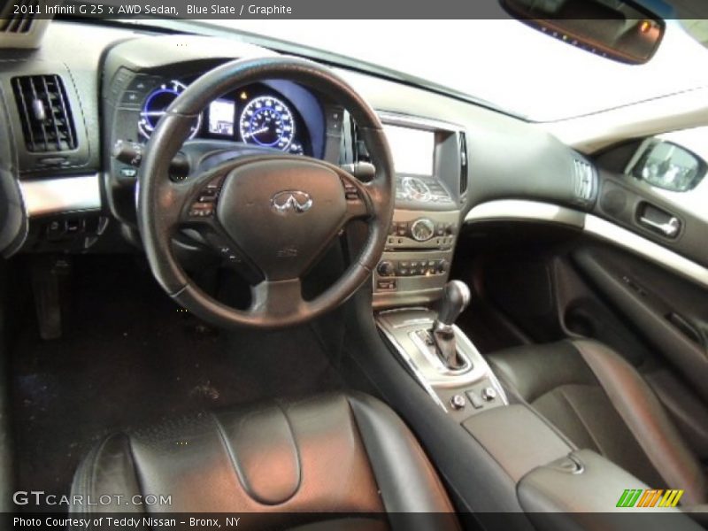 Blue Slate / Graphite 2011 Infiniti G 25 x AWD Sedan